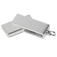 USB stick Mini Twister Metallic - zilver